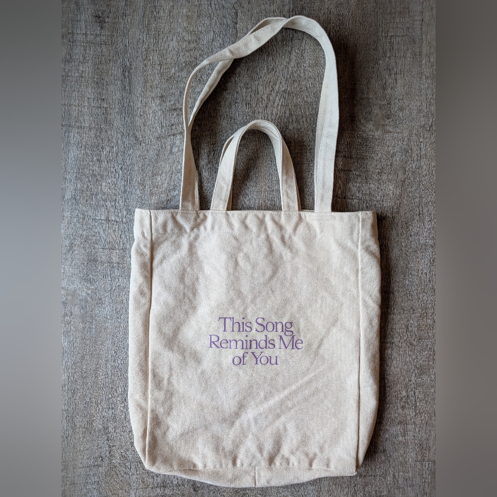 LONELY GHOST Different Ways To Say I Love You Tote Shoulder Bag - Picture 2 of 11